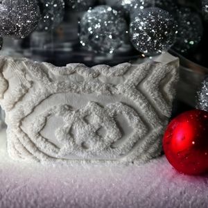 Textured boho lumbar decorative pillow